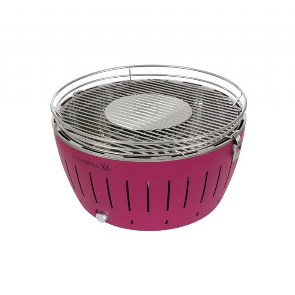 LotusGrill XL Dumansız Kömürlü Barbekü Mangal (Mürdüm Eriği)
