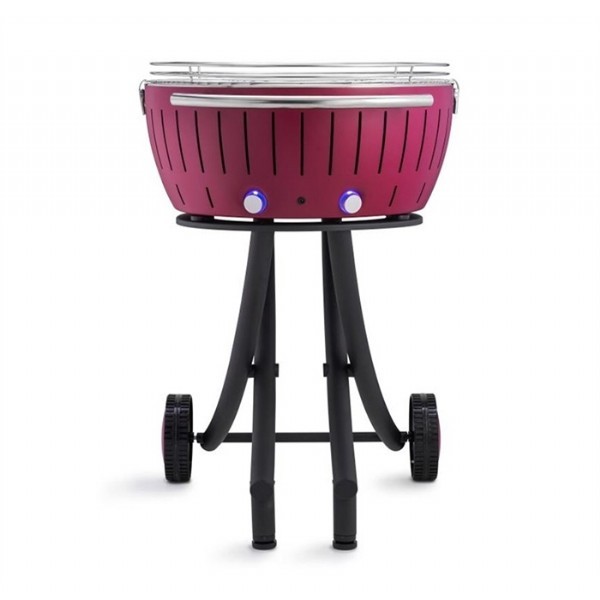 LotusGrill XXL Dumansız Kömürlü Bahçe Mangalı (Mürdüm Eriği)