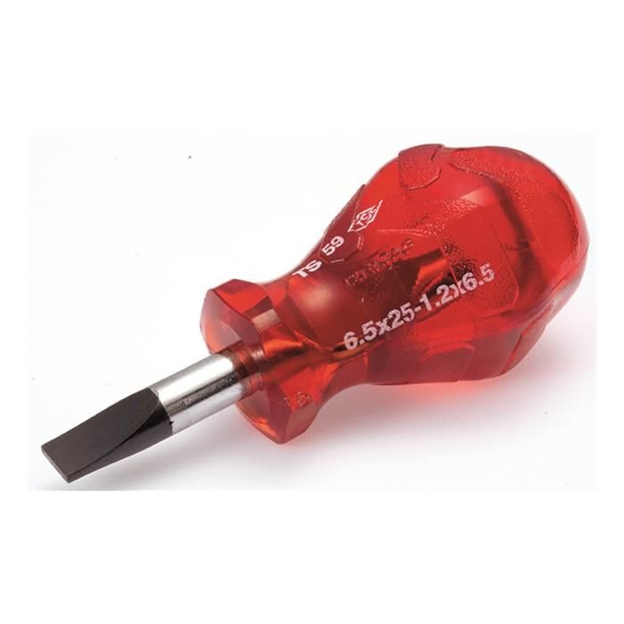 İzeltaş Kraft Seri Düz Uçlu Topaç Tornavida 6.5x40