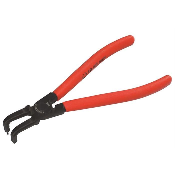İzeltaş Çakma Uçlu İç Segman Pensi Eğri 170 mm